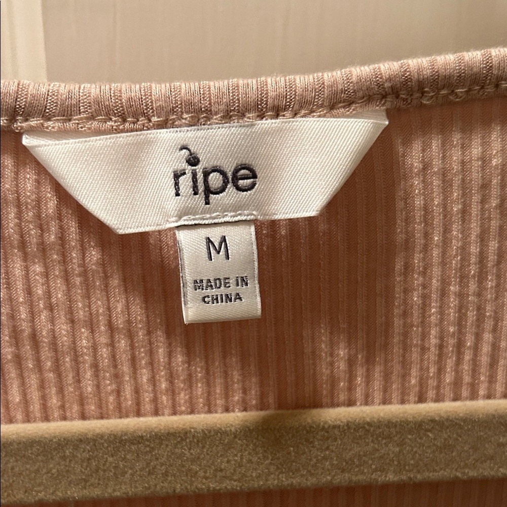 Ripe Ribbed Maternity Top - Picture 2 of 4